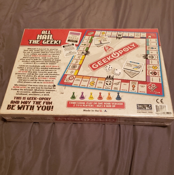 Geekopoly Board Game - Picture 2 of 6